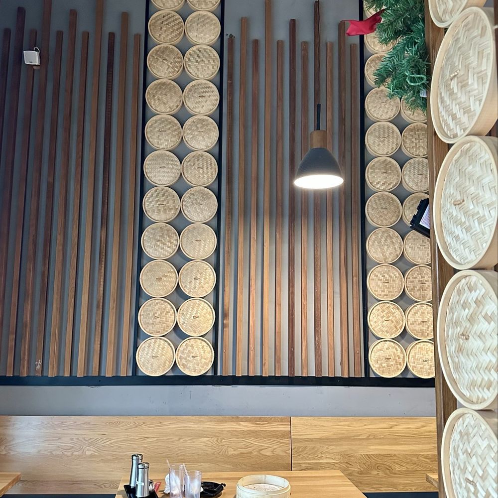 Inside the restaurant. Inside the restaurant.