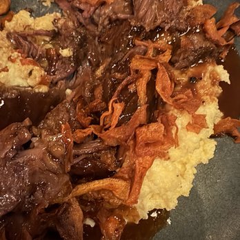 Whiskey Yard - Braised Short Rib over mashed potatoes - Piano Bars Near Me - Liberty Township, Ohio Whiskey Yard - Braised Short Rib over mashed potatoes - Piano Bars Near Me - Liberty Township, Ohio