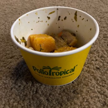 Pollo Tropical - Hardly any soup, they purposely fill it with this stuff so they don't use up the broth. - Latin American Near Me - Tampa, Florida Pollo Tropical - Hardly any soup, they purposely fill it with this stuff so they don't use up the broth. - Latin American Near Me - Tampa, Florida