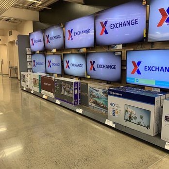 Hickam Main Exchange - Another view of wall display of televisions. - Department Stores Near Me - Joint Base Pearl Harbor-Hickam, Hawaii Hickam Main Exchange - Another view of wall display of televisions. - Department Stores Near Me - Joint Base Pearl Harbor-Hickam, Hawaii