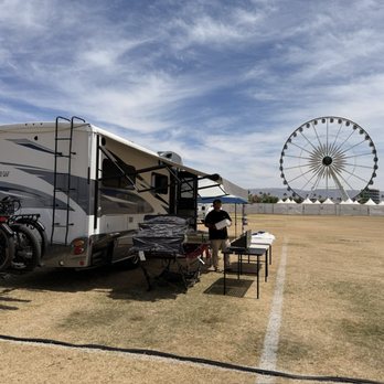 Chill RV - Our spot at stagecoach right in front the main entrance - RV Rental Near Me Chill RV - Our spot at stagecoach right in front the main entrance - RV Rental Near Me