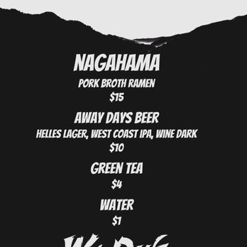 Wu-Rons - ソフトオープニングメニュー - Ramen Near Me - Portland, Oregon Wu-Rons - ソフトオープニングメニュー - Ramen Near Me - Portland, Oregon