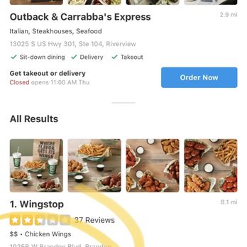 Wingstop - Right now as I leave this comment - Chicken Wings Near Me - Brandon, Florida
