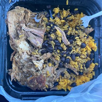 Puerto Plata Restaurant - Pork with yellow rice & black beans - Cuban Near Me - Jacksonville, Florida Puerto Plata Restaurant - Pork with yellow rice & black beans - Cuban Near Me - Jacksonville, Florida