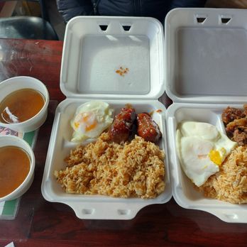 Cusinera - Longsilog (L); Tapsilog (R) - Filipino Near Me - Bergenfield, New Jersey