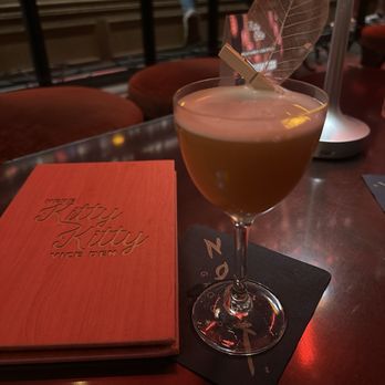 Here Kitty Kitty Vice Den - I was having so much fun I forgot the name of this drink too but I had two of them ! - Speakeasies Near Me - Las Vegas, Nevada