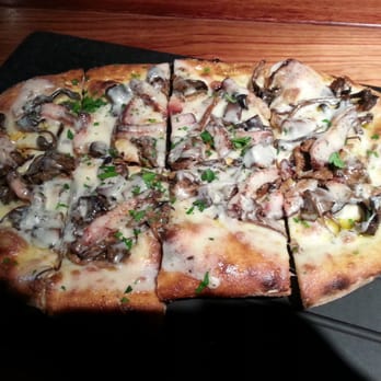 Serious Pie Downtown - Truffle mushroom with prosciutto - Pizza Near Me - Seattle, Washington Serious Pie Downtown - Truffle mushroom with prosciutto - Pizza Near Me - Seattle, Washington