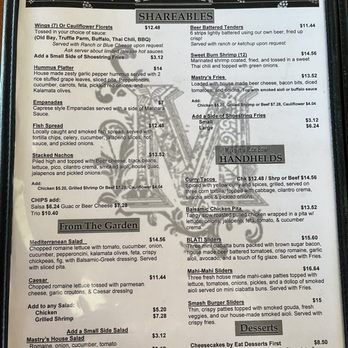 Mastry'S Brewing - Menu - Brewpubs Near Me - St. Pete Beach, Florida
