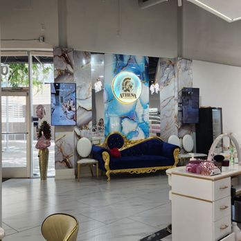 Athena Nails & Head Spa - Front of salon - Nail Salons Near Me - Sacramento, California