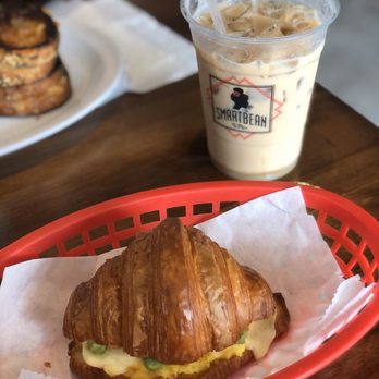 Smartbean Coffee House - Breakfast sandwich with added avocado - Breakfast & Brunch Near Me - Hialeah, Florida Smartbean Coffee House - Breakfast sandwich with added avocado - Breakfast & Brunch Near Me - Hialeah, Florida