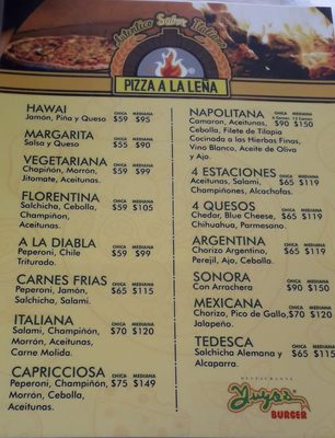 Menu photo 3 Yuyo's Tepatitlán de Morelos, JAL Menu photo 3 Yuyo's Tepatitlán de Morelos, JAL