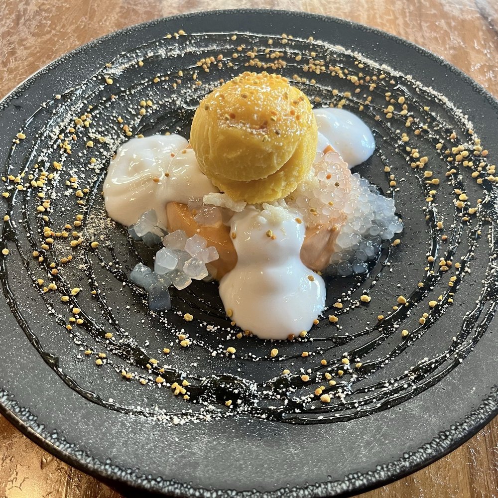 The Alden - Thai custard with mango sticky rice - New American Near Me - Chamblee, Georgia