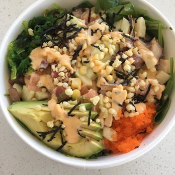 Q Tea Tapas - I had a seafood bowl  for first time is good . - Bubble Tea Near Me - Fort Lee, New Jersey