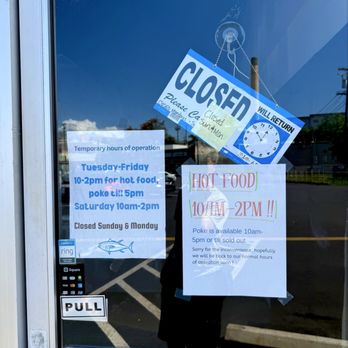 Ho’omana Fish - Hot foods served 10am-2pm (poke till 5pm) while they last. - Poke Near Me - Waipahu, Hawaii Ho’omana Fish - Hot foods served 10am-2pm (poke till 5pm) while they last. - Poke Near Me - Waipahu, Hawaii