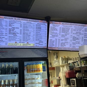 Los Potros - Menu - Mexican Near Me - Tracy, California