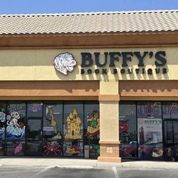 Front of store from parking lot. It's behind Taco Bell and Mcdonalds Front of store from parking lot. It's behind Taco Bell and Mcdonalds