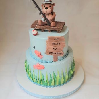 Fun and Fancy Cakes - Baby Shower Fishing - Bakeries Near Me Fun and Fancy Cakes - Baby Shower Fishing - Bakeries Near Me