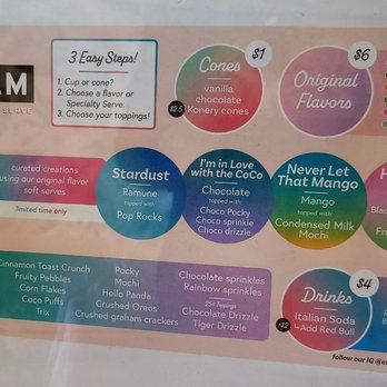 CREAM Soft Serve Bar - Current menu - Desserts Near Me - Kent, Washington CREAM Soft Serve Bar - Current menu - Desserts Near Me - Kent, Washington
