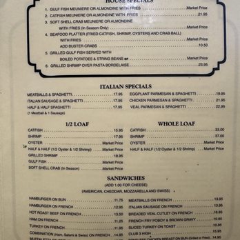 Mandina's Restaurant - Cajun/Creole Near Me - New Orleans, Louisiana