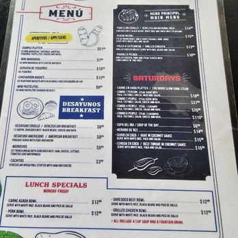 Savores Grill House - Menu - Venezuelan Near Me - Vero Beach, Florida