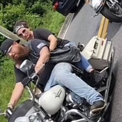 Eaglerider Motorcycle  Pensacola - Jessica and Bear