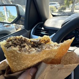 Beef and Cheese Empanada Beef and Cheese Empanada