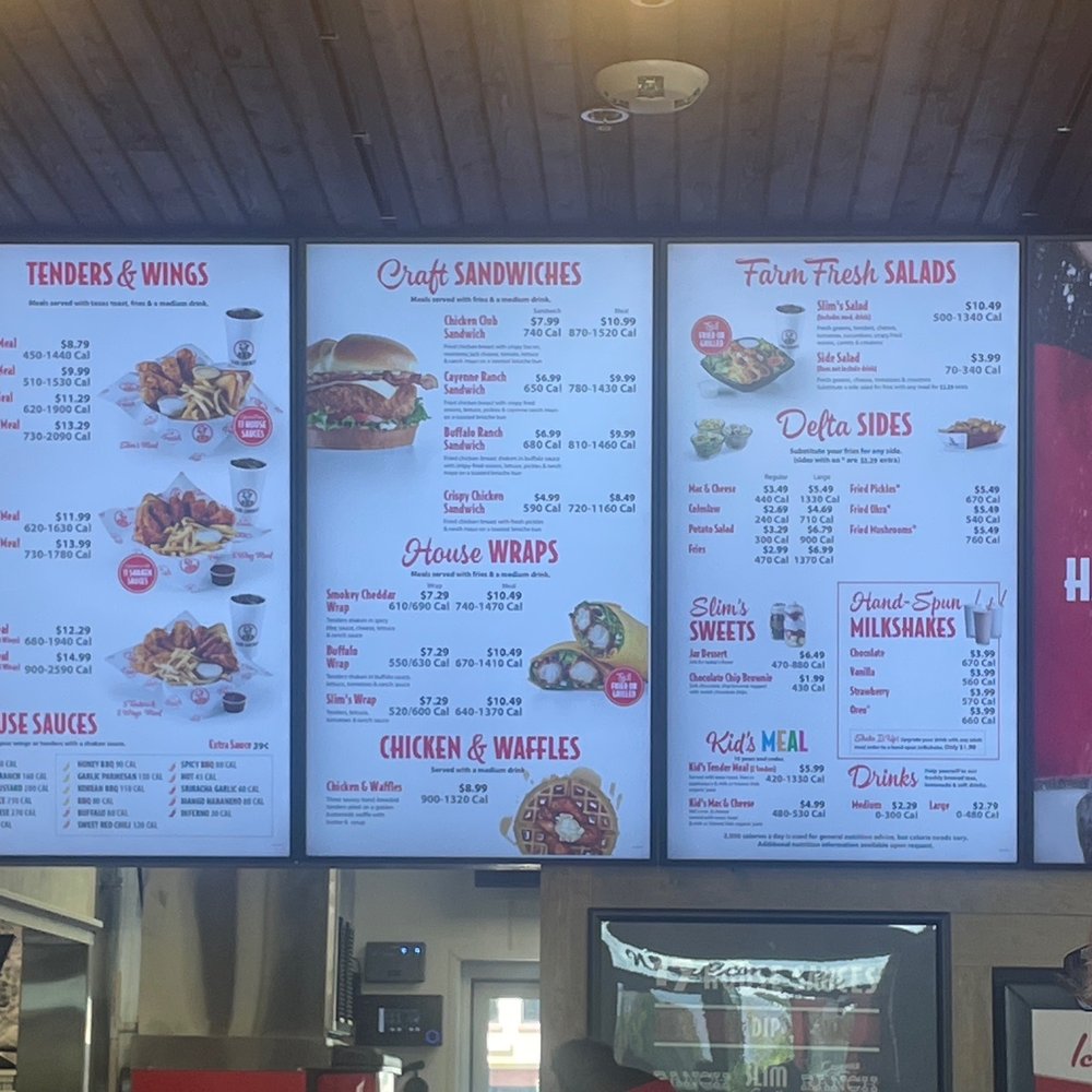 Slim Chickens - The Menu - Chicken Wings Near Me - Sparks, Nevada Slim Chickens - The Menu - Chicken Wings Near Me - Sparks, Nevada