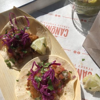 Boxi Park - Fish tacos! Delicious but tiny. - Bars Near Me - Orlando, Florida