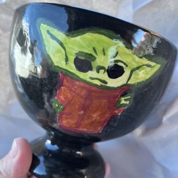 Color Me Mine - Grogu - Paint-Your-Own Pottery Near Me - Provo, Utah