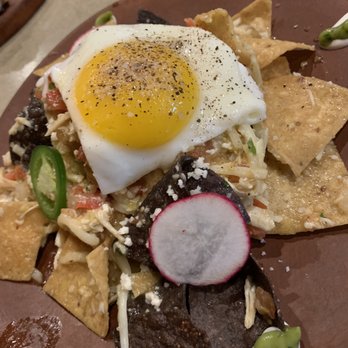 Xaman Cafe - Chilaquiles with chicken - Cafes Near Me - Dallas, Texas