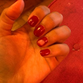 Top Nail - really bad gel nails that bubble and smear off same day  (after going back in second time to fix the first bad ones) - Nail Salons Near Me - Union, New Jersey