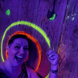AxeVentures - My third bull's eye. I was real proud of that one!