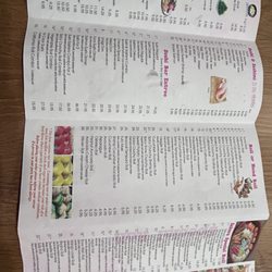 Sakura House - Menu