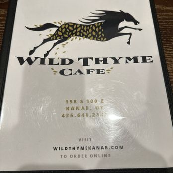 Wild Thyme Bistro - New American Near Me - Kanab, Utah