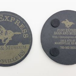 Pony Express Barn - Slate coasters