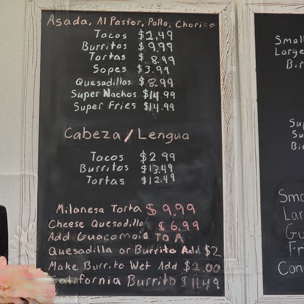 Tacos Los Salazares - Menu - Mexican Near Me - Hesperia, California Tacos Los Salazares - Menu - Mexican Near Me - Hesperia, California