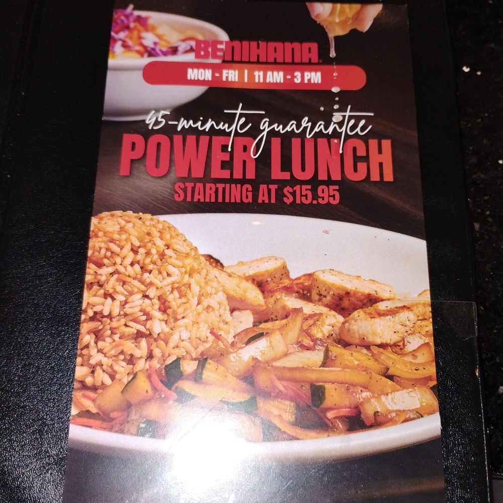 We didn't know they have lunch specials.