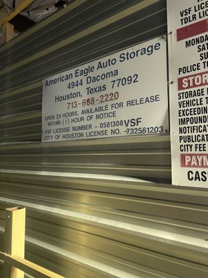 American Eagle Auto Storage