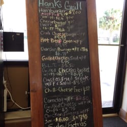Hank's Express - Menu