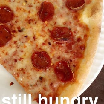 Pie Life Pizza - April 2016. pepperoni slice, after my White slice - Pizza Near Me - Pasadena, California