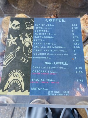 Menu photo 1 Kobros Coffee Norfolk, VA