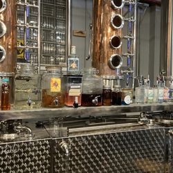 Uncharted Alaska Distillery - Distilling area