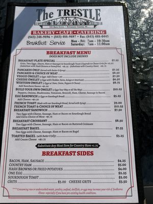 Menu photo 6 The Trestle Conway, SC Menu photo 6 The Trestle Conway, SC