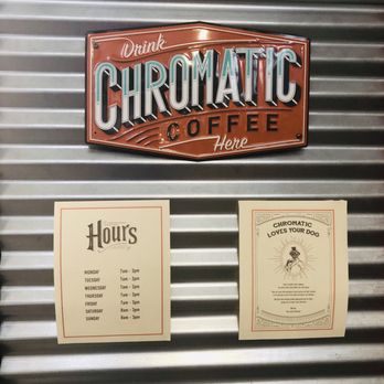 Chromatic Coffee - Hours - Coffee Roasteries Near Me - San Jose, California