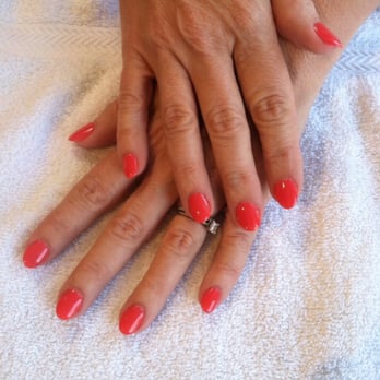 Paradise Salon - SNS organic nail product. I used to just get the pink and white but now she has colors too! - Nail Salons Near Me - Corte Madera, California