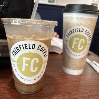 Fairfield Coffee - Witch's Brew (iced hazelnut and mocha latte) and hot chocolate - Cafes Near Me - Fairfield, Ohio Fairfield Coffee - Witch's Brew (iced hazelnut and mocha latte) and hot chocolate - Cafes Near Me - Fairfield, Ohio