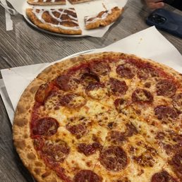 Lemon Mint and Pepperoni Pizza Lemon Mint and Pepperoni Pizza