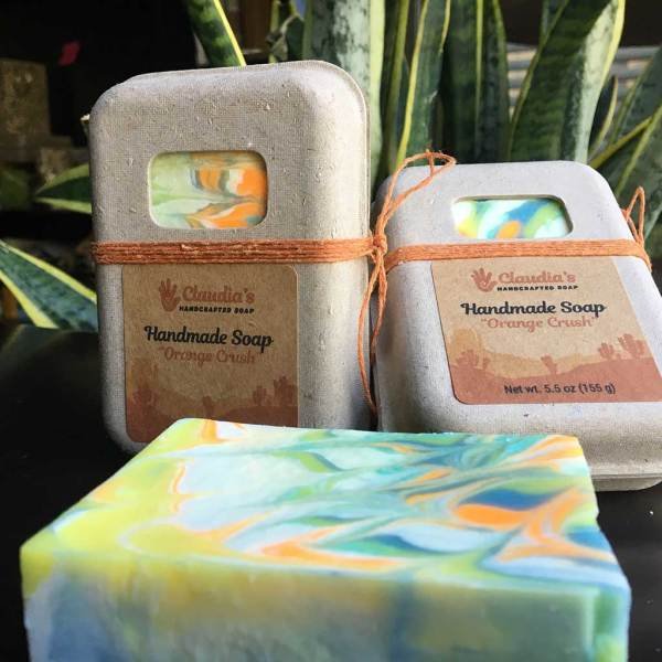 Claudia's Handcrafted Soap Logo