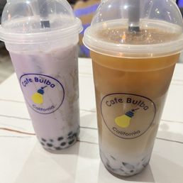 Taro Coffee Latte