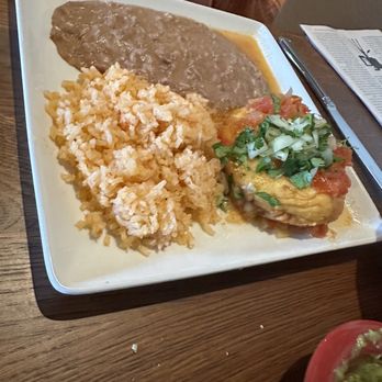 Cilantros - Chili Relleno dinner. - Mexican Near Me - Watsonville, California